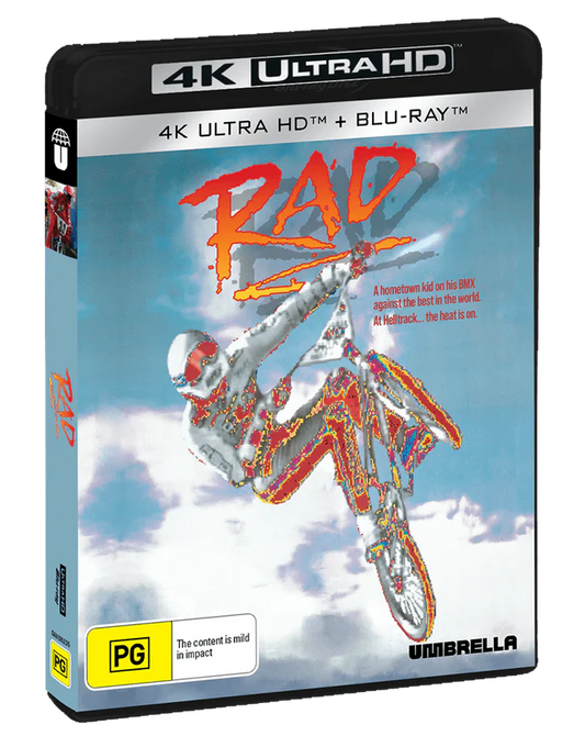PRE-ORDER: RAD (1986) 4K & BLU-RAY (Import/Umbrella)