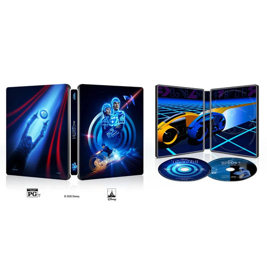 Tron Limited Edition Steelbook 4K UHD + Blu-Ray + Digital Code