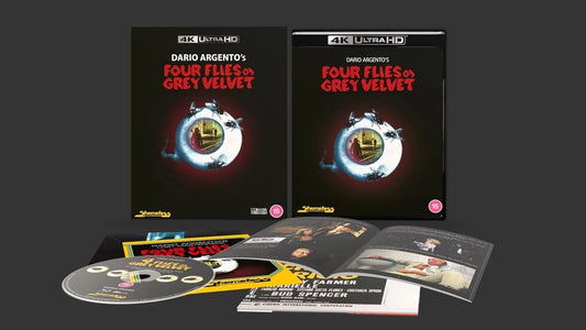 Four Flies on Grey Velvet (1971) 4K UHD Blu-Ray Limited Collector's Edition