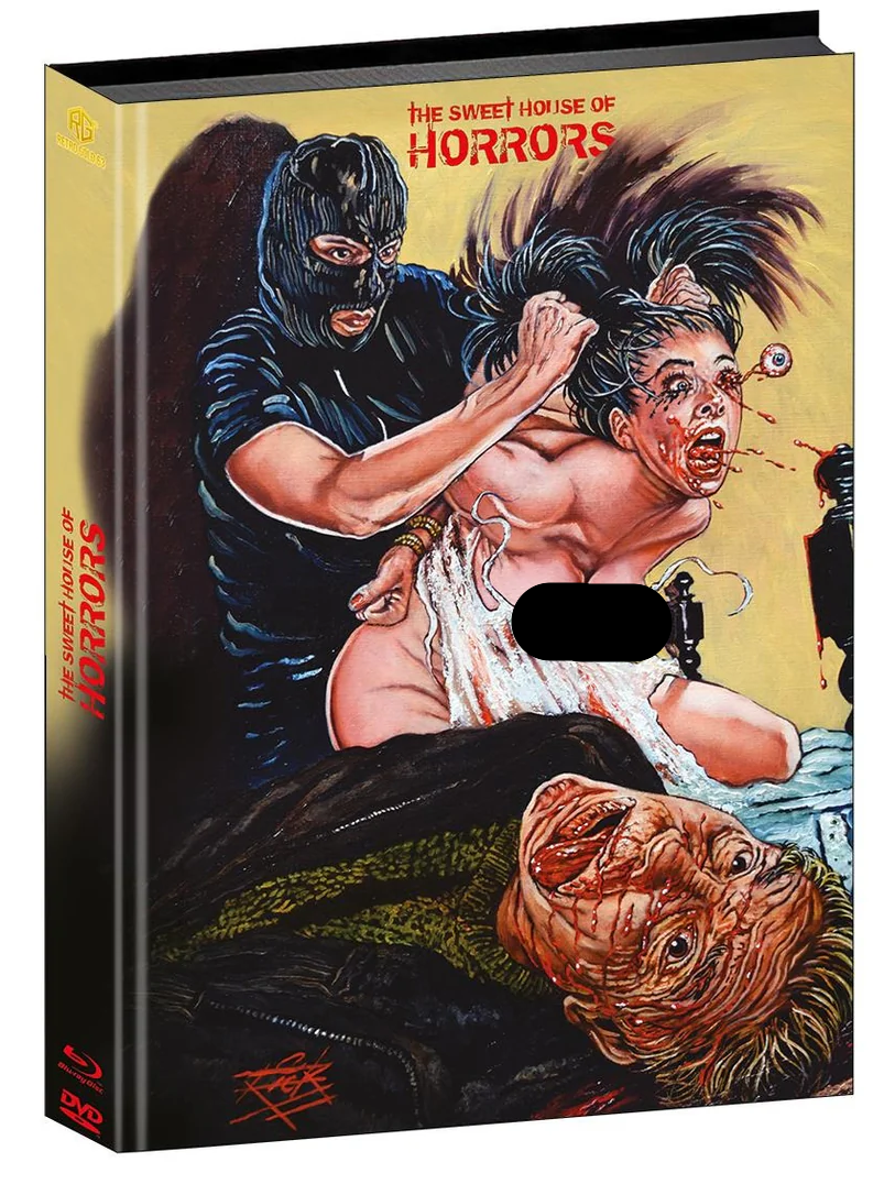 Sweet House of Horrors (Padded Mediabook) Cover A (Blu-ray + DVD) (Region B) (Import/Retro Gold 63 )