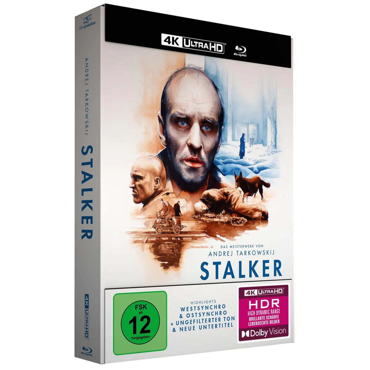 Stalker (1979) Limited Collector’s Edition Mediabook (4K UHD + Blu-ray/Region B) (Import/DEFA Filmjuwelen)
