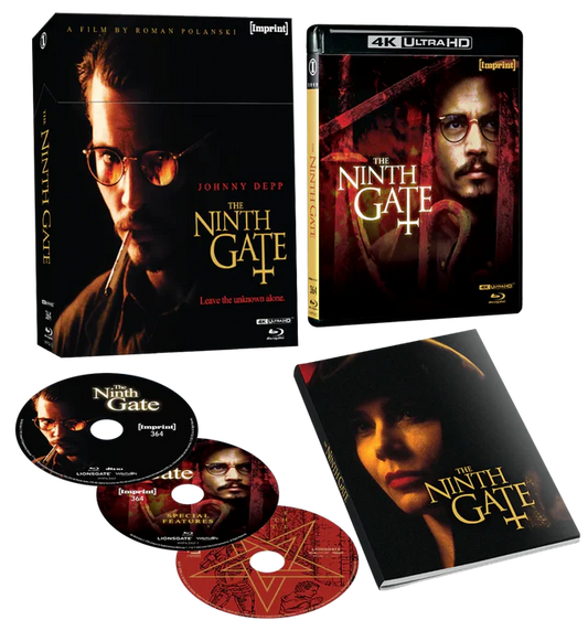 PRE-ORDER: THE NINTH GATE (1999) - IMPRINT COLLECTION #364 - 4K UHD & BLU-RAY HARDBOX + BOOKLET (IMPRINT)