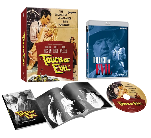 PRE-ORDER: Touch of Evil (1958) - Blu-ray Limited Edition Hardbox + Hardcover Booklet + Softcover Booklet