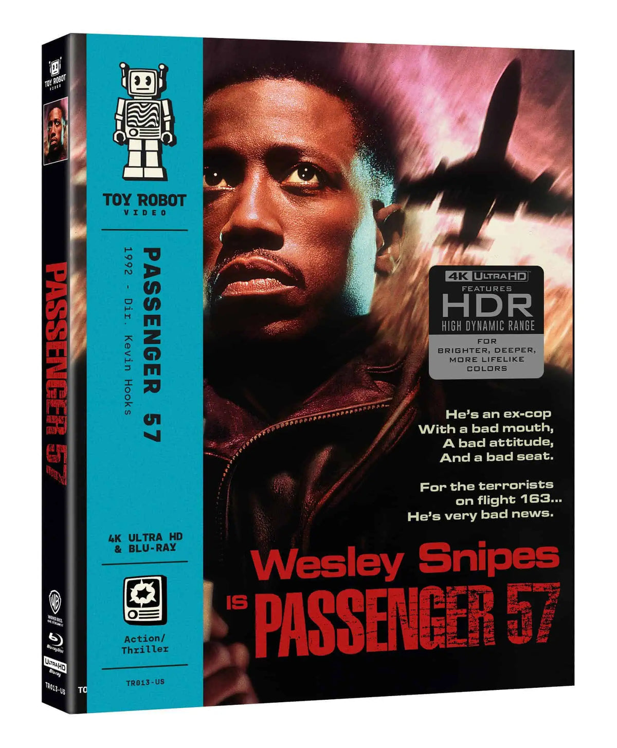 PRE-ORDER: Passenger 57 4K UHD (Toy Robot)