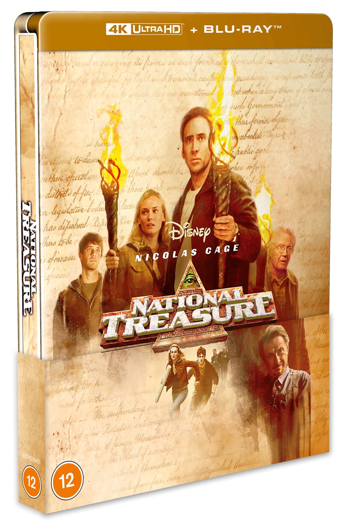 PRE-ORDER: National Treasure Limited Edition Steelbook 4K Ultra HD  (UK)