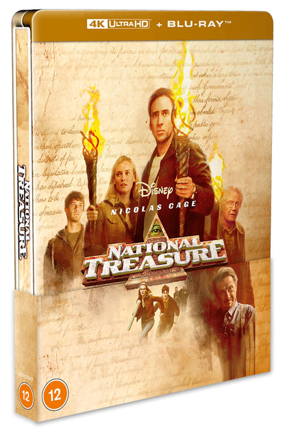PRE-ORDER: National Treasure Limited Edition Steelbook 4K Ultra HD  (UK)