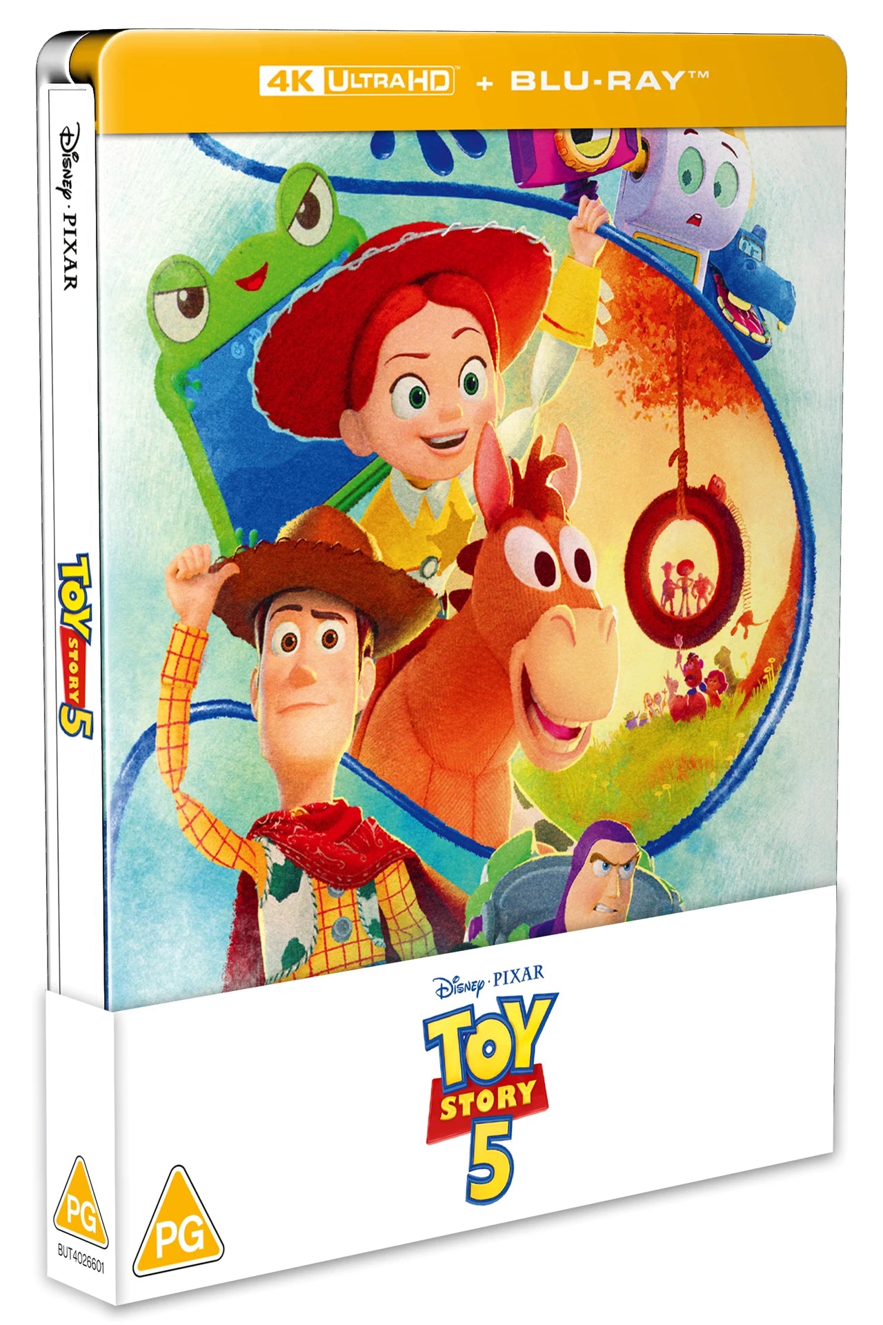 PRE-ORDER: Toy Story 5 Limited Edition Steelbook (UK) 4K Ultra HD + Blu-Ray/Region B