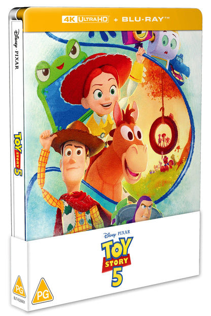 PRE-ORDER: Toy Story 5 Limited Edition Steelbook (UK) 4K Ultra HD + Blu-Ray/Region B