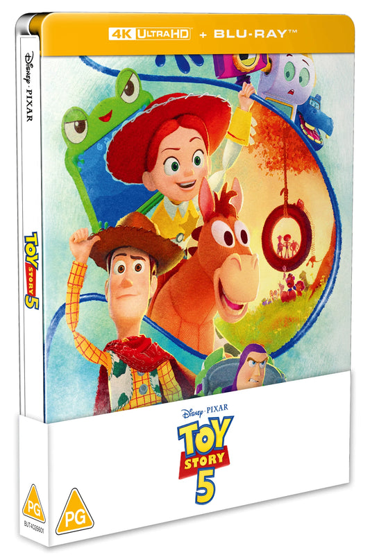 PRE-ORDER: Toy Story 5 Limited Edition Steelbook (UK) 4K Ultra HD + Blu-Ray/Region B