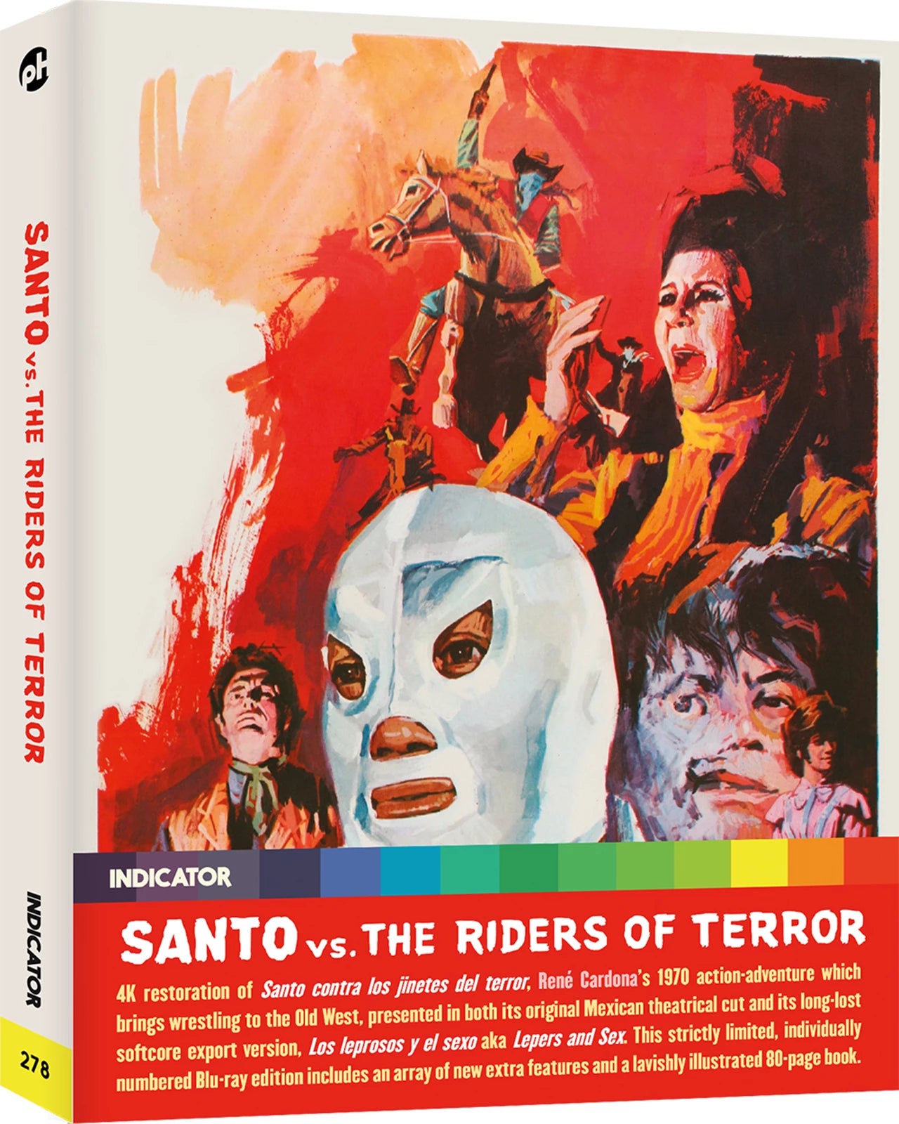 Santo Vs The Riders Of Terror Limited Edition Blu-Ray