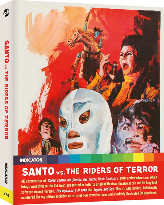 Santo Vs The Riders Of Terror Limited Edition Blu-Ray