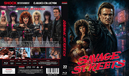 Savage Streets – Blu-ray (Region B) (Standard) (Import/Shock Entertainment)