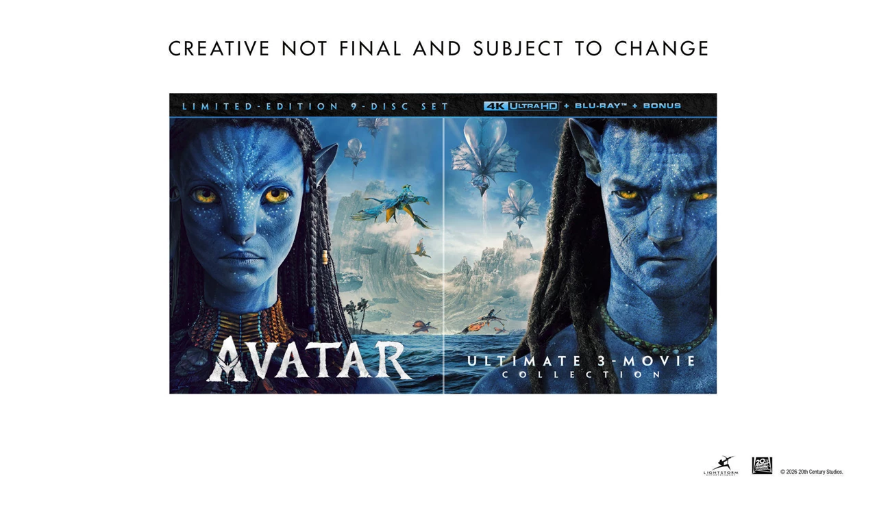 PRE-ORDER: Avatar Trilogy Ultimate Collection (UK) 4K Ultra HD + Blu-Ray (Region Free)