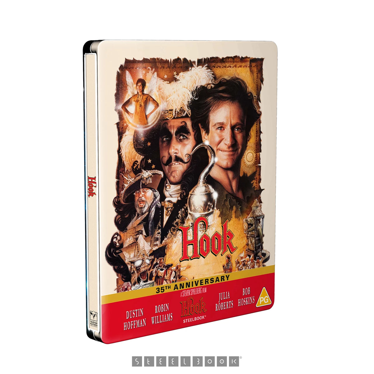 PRE-ORDER: Hook Limited Edition Steelbook 4K Ultra HD + Blu-Ray/Region B (UK)