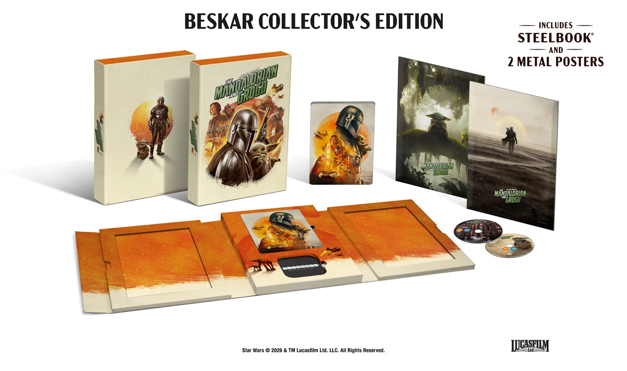 PRE-ORDER: Star Wars - The Mandalorian And Grogu Limited Collectors Edition (UK) 4K Ultra HD + Blu-Ray/Region B