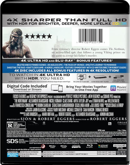 The Northman (4K UHD + Blu-ray)