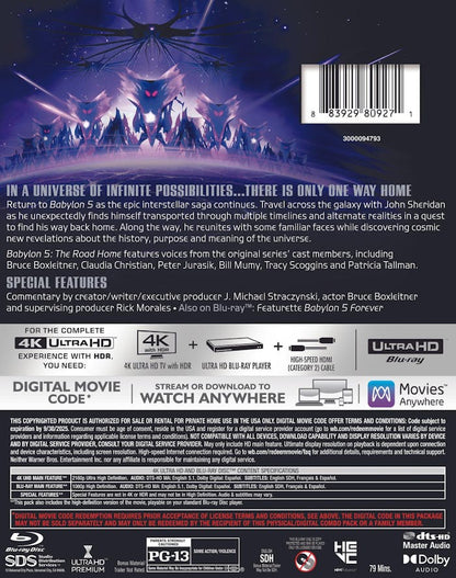 Babylon 5: The Road Home (4K Ultra HD + Blu-ray)