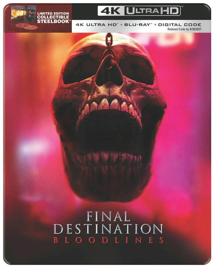 Final Destination: Bloodlines (Limited Edition 4K Ultra HD Steelbook + Blu-ray + Digital)