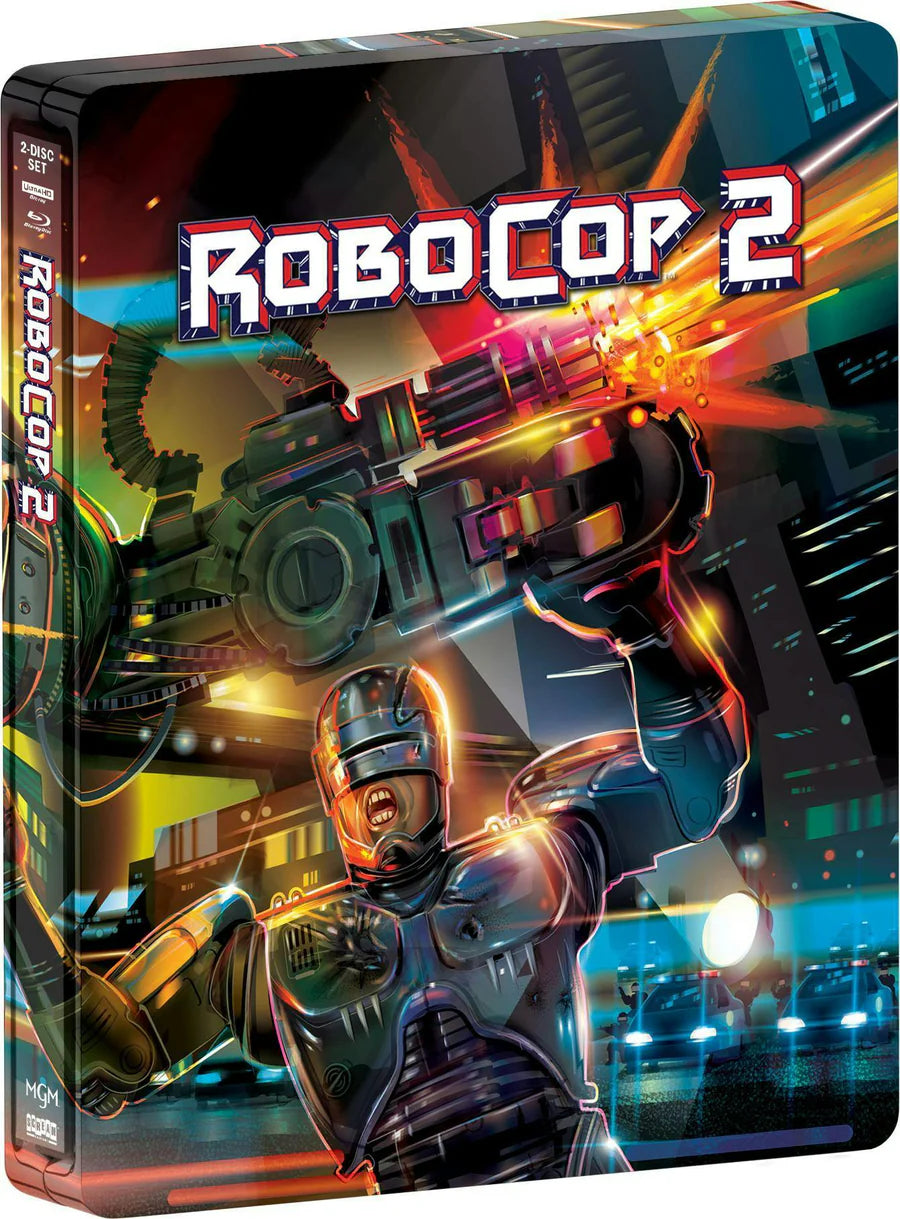 PRE-ORDER: RoboCop 2 Steelbook 4K UHD