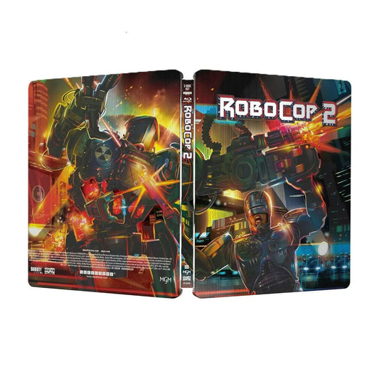 PRE-ORDER: RoboCop 2 Steelbook 4K UHD