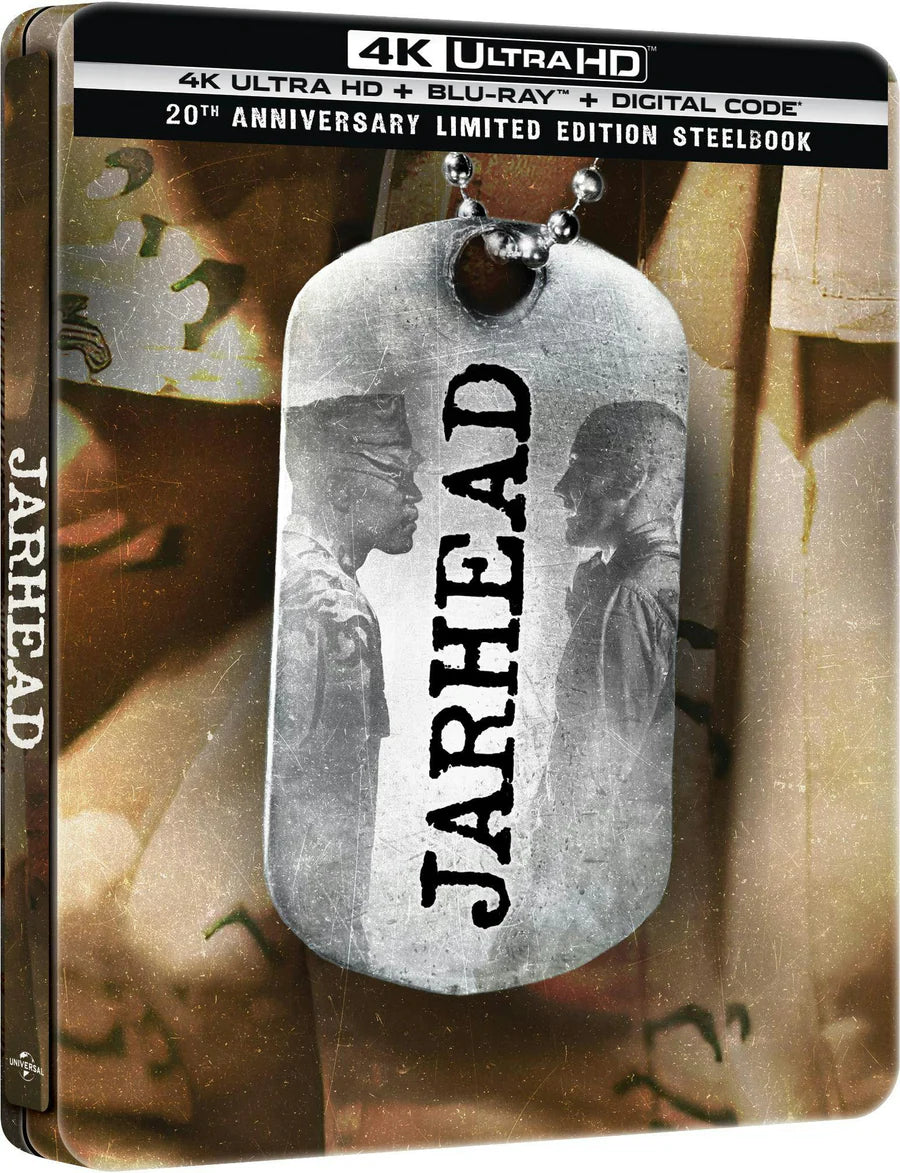 Jarhead 20th Anniversary Limited Edition Steelbook 4K Ultra HD + Blu-Ray + Digital Code