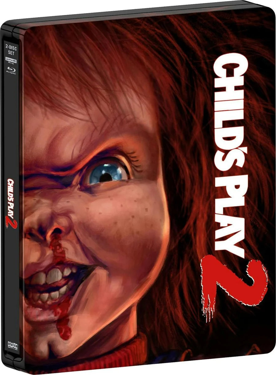 PRE-ORDER: Child's Play 2 (Limited Edition 4K Ultra HD Steelbook + Blu-ray)