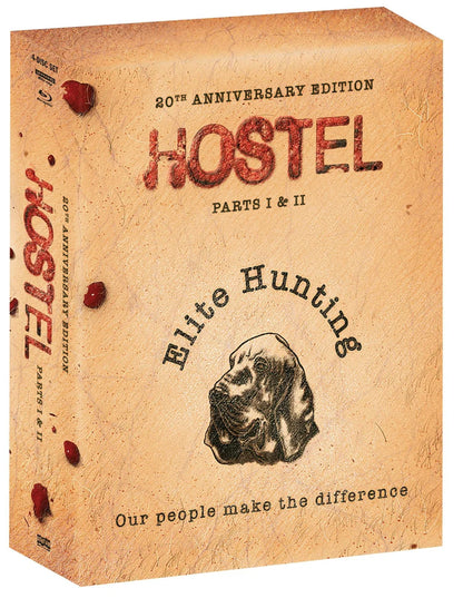 PRE-ORDER: Hostel Parts I & II (20th Anniversary Edition) (Limited Edition 4K Steelbook Collection + Blu-ray)
