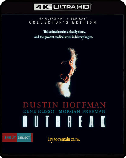 Outbreak Collector's Edition 4K UHD + Blu-Ray with Slipcover