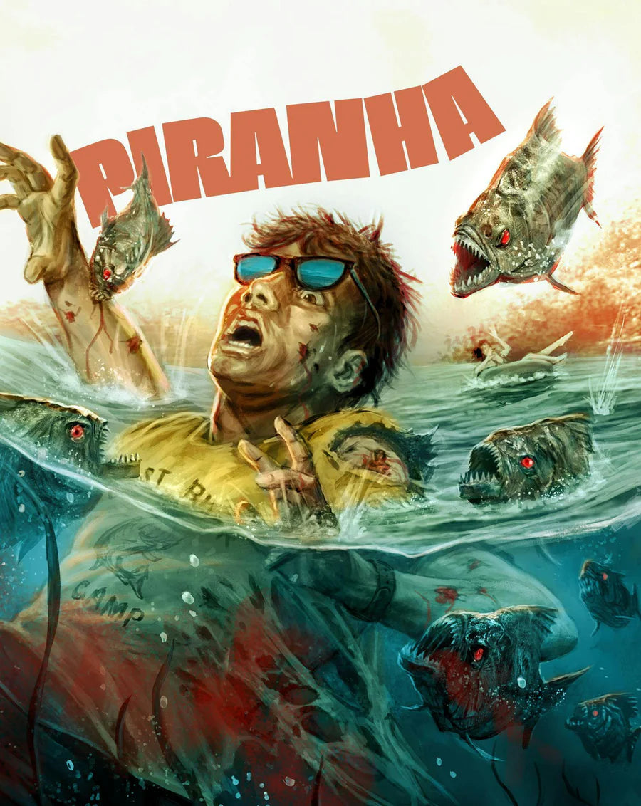 PRE-ORDER: Piranha 1978 Limited Edition Steelbook 4K UHD + Blu-Ray