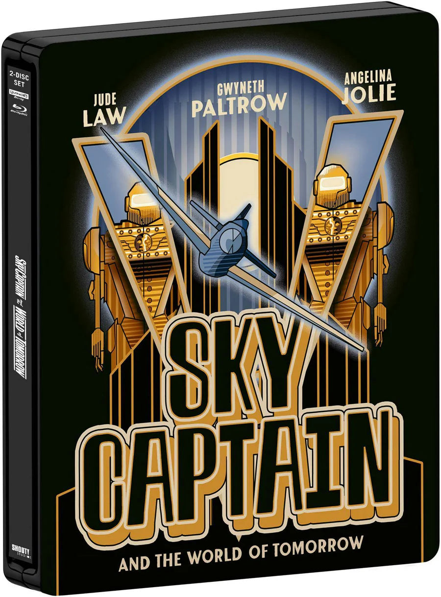 PRE-ORDER: Sky Captain and the World of Tomorrow Limited Edition Steelbook 4K UHD