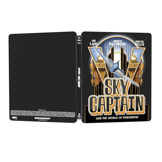 PRE-ORDER: Sky Captain and the World of Tomorrow Limited Edition Steelbook 4K UHD