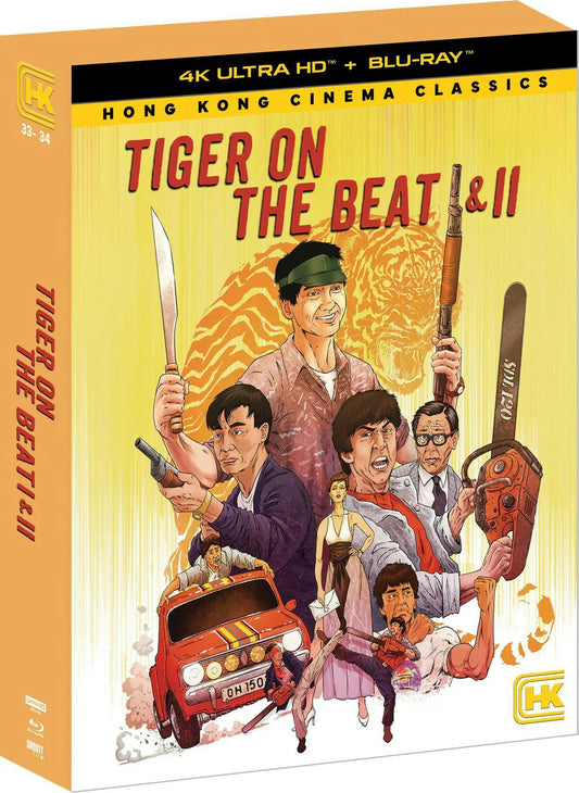 PRE-ORDER: Tiger on the Beat I & II (4K Ultra HD + Blu-ray)