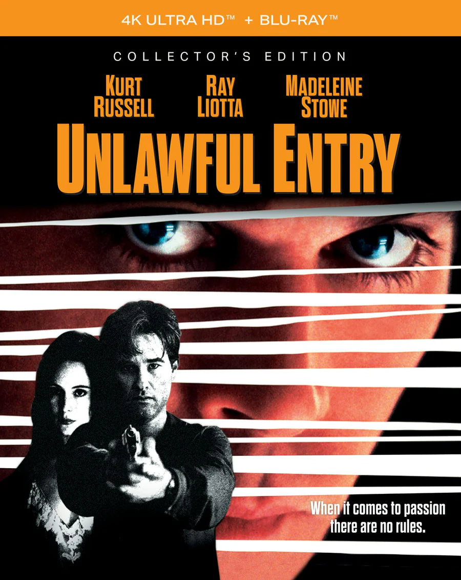 PRE-ORDER: Unlawful Entry Collector's Edition (4K Ultra HD + Blu-ray)