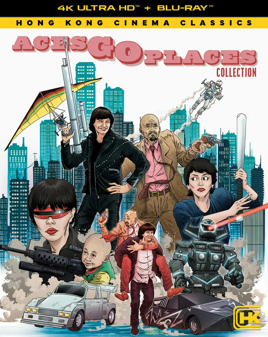 PRE-ORDER: Aces Go Places Collection (4K Ultra HD + Blu-ray)