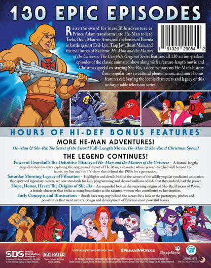 He-Man and the Masters of the Universe: The Complete Original Series [Blu-ray]
