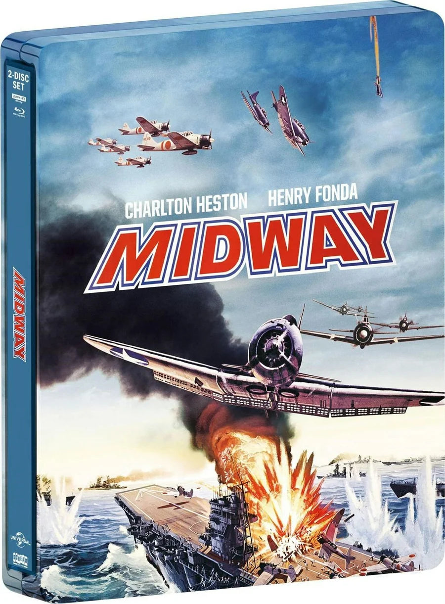 PRE-ORDER: Midway 4K (Limited Edition 4K Ultra HD Steelbook + Blu-ray) (Shout! Factory)