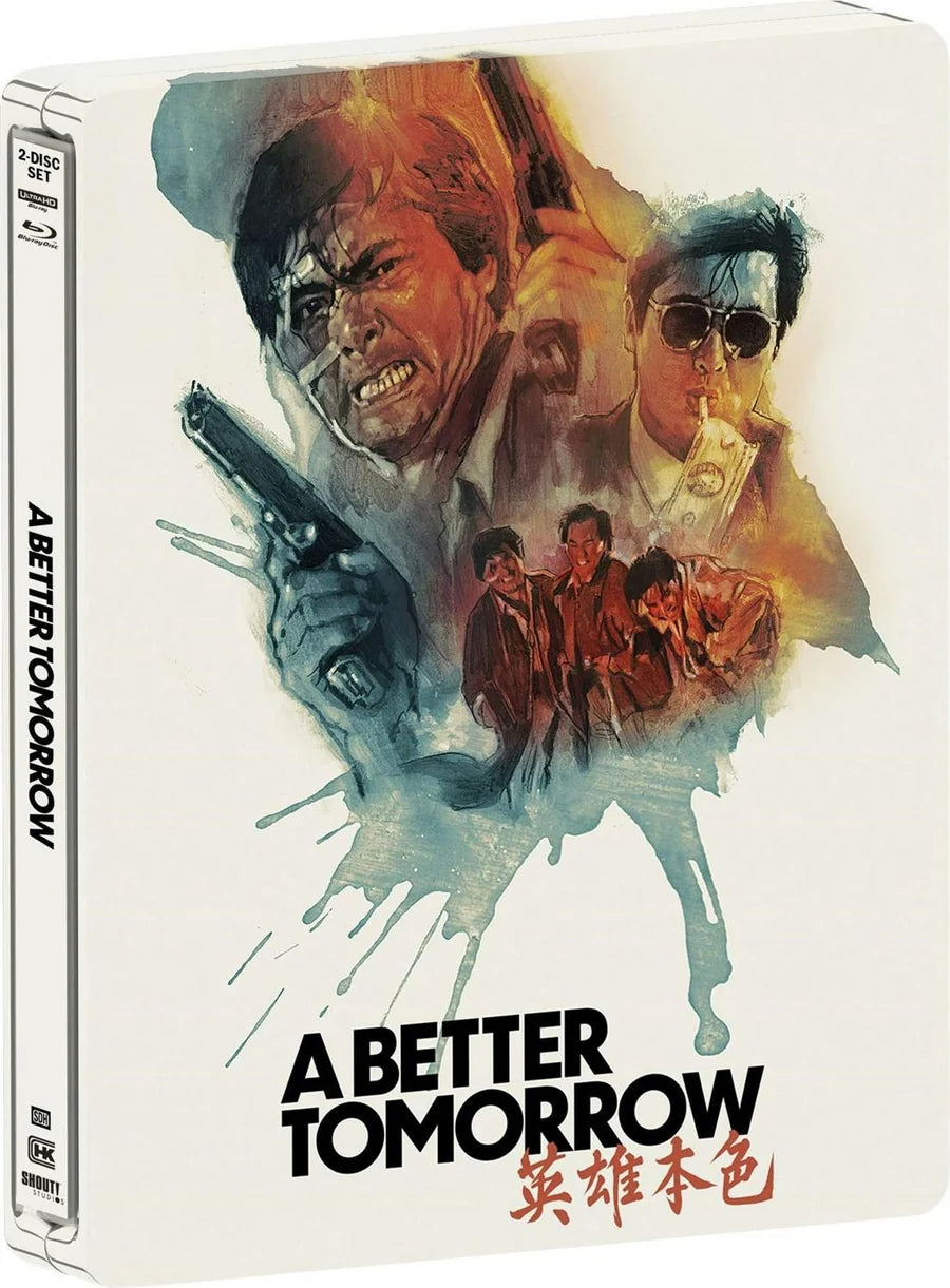 PRE-ORDER: A Better Tomorrow (Limited Edition 4K Ultra HD Steelbook + Blu-ray) (Shout! Factory)
