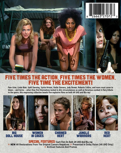 PRE-ORDER: Women in Prison Collection (4K Ultra HD + Blu-ray)