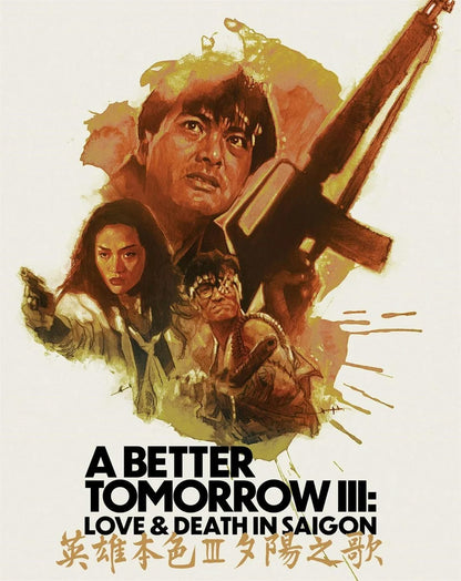 PRE-ORDER: A Better Tomorrow III: Love & Death in Saigon (Limited Edition 4K Ultra HD Steelbook + Blu-ray) (Shout! Factory)