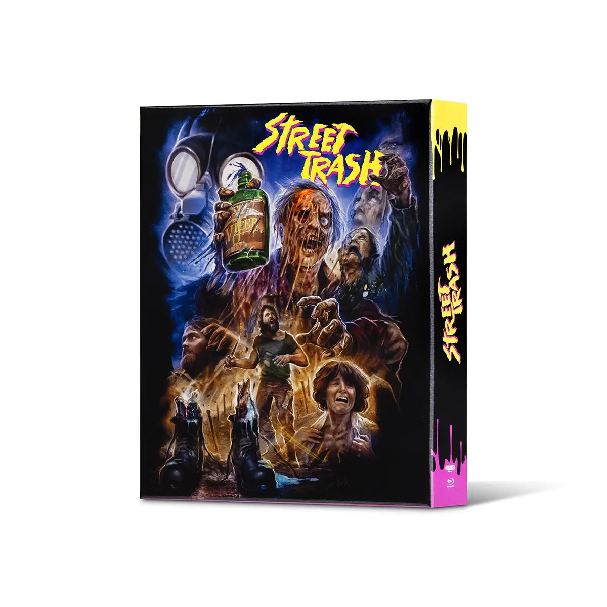 Street Trash (Collector's Edition, 2 4K-UHDs, 3 Blu-rays Region B) (Import/Plaion Pictures)