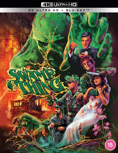 Swamp Thing Deluxe Limited Edition (UK) 4K Ultra HD + Blu-Ray (Region B)