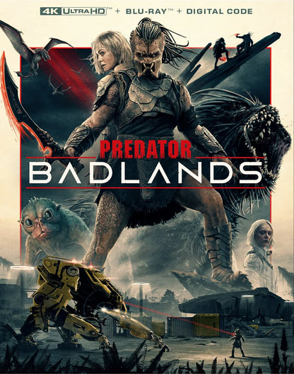 Predator: Badlands 4K UHD + Blu-Ray + Digital