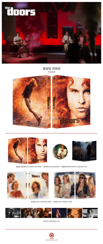 The Doors 4K Remastered Fullslip Limited Edition (The On Series No.55) [Blu-Ray/Region Free] (Import/KIMCHI DVD)