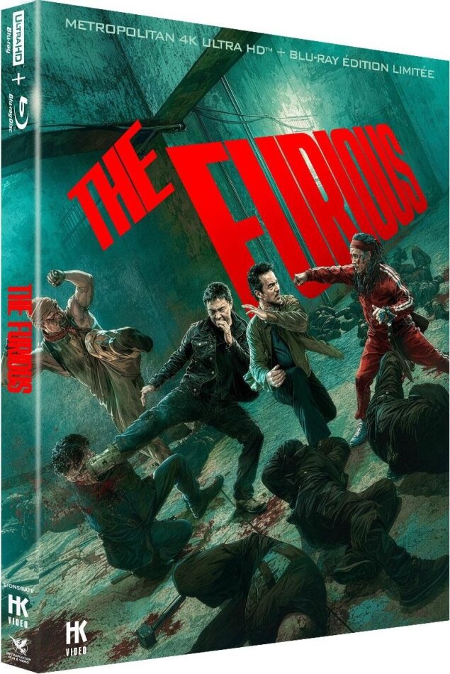The Furious (2025) + Book, Limited Collector’s Edition, 4K Ultra HD + Blu-ray/Region B (Import/HK Video)