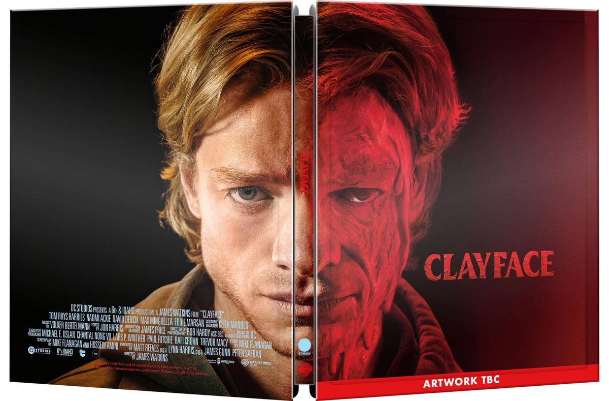 PRE-ORDER: Clayface Limited Edition Steelbook (UK) 4K Ultra HD + Blu-Ray/Region Free