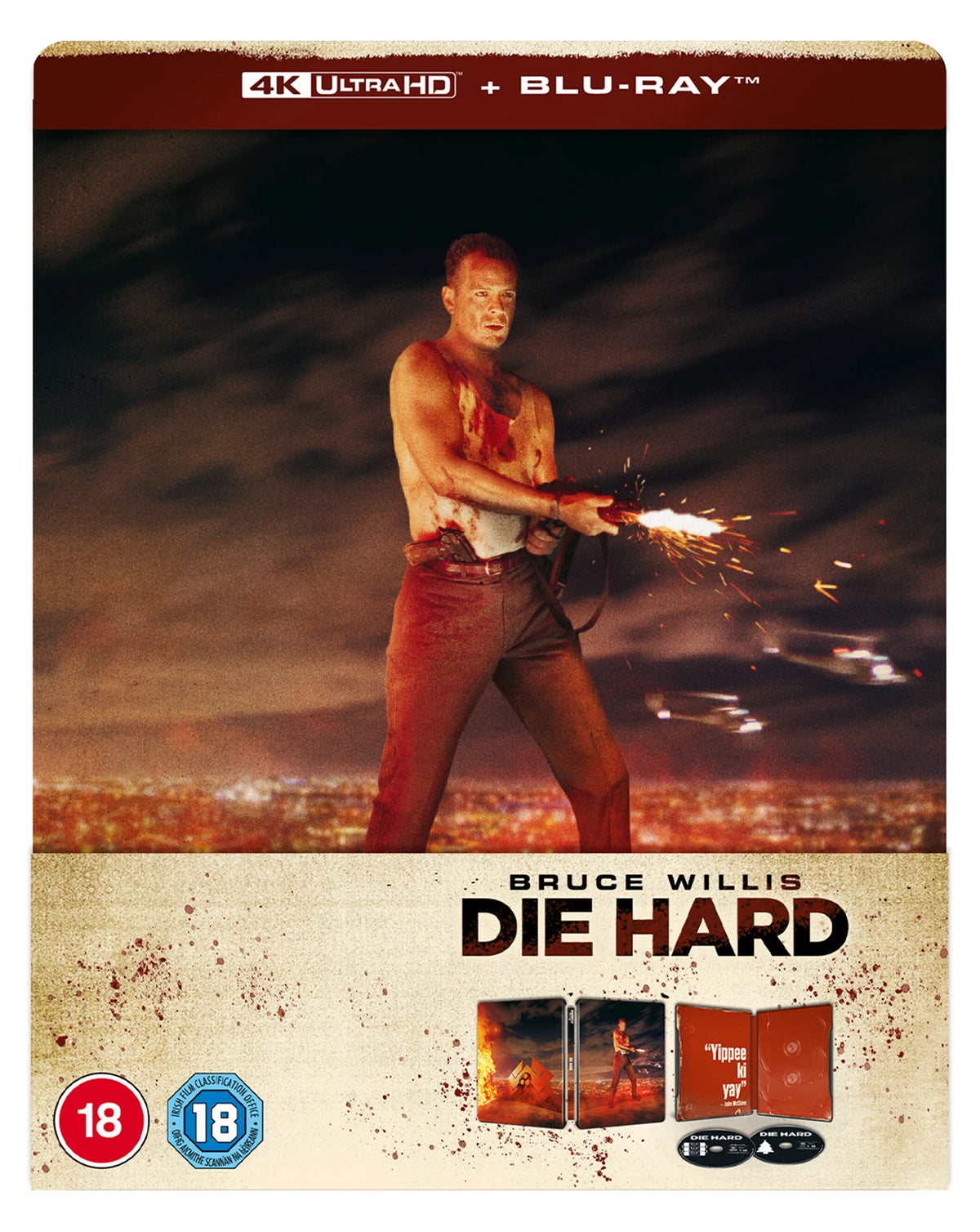 PRE-ORDER: Die Hard Limited Edition Steelbook (UK) 4K Ultra HD + Blu-Ray/Region Free