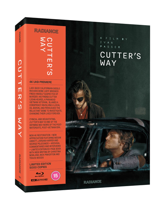 PRE-ORDER: Cutters Way Limited Edition 4K Ultra HD + Blu-Ray (Region B)