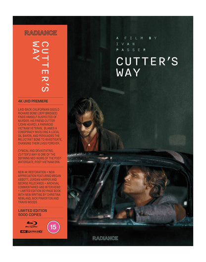 Cutters Way Limited Edition 4K Ultra HD + Blu-Ray (Region B)