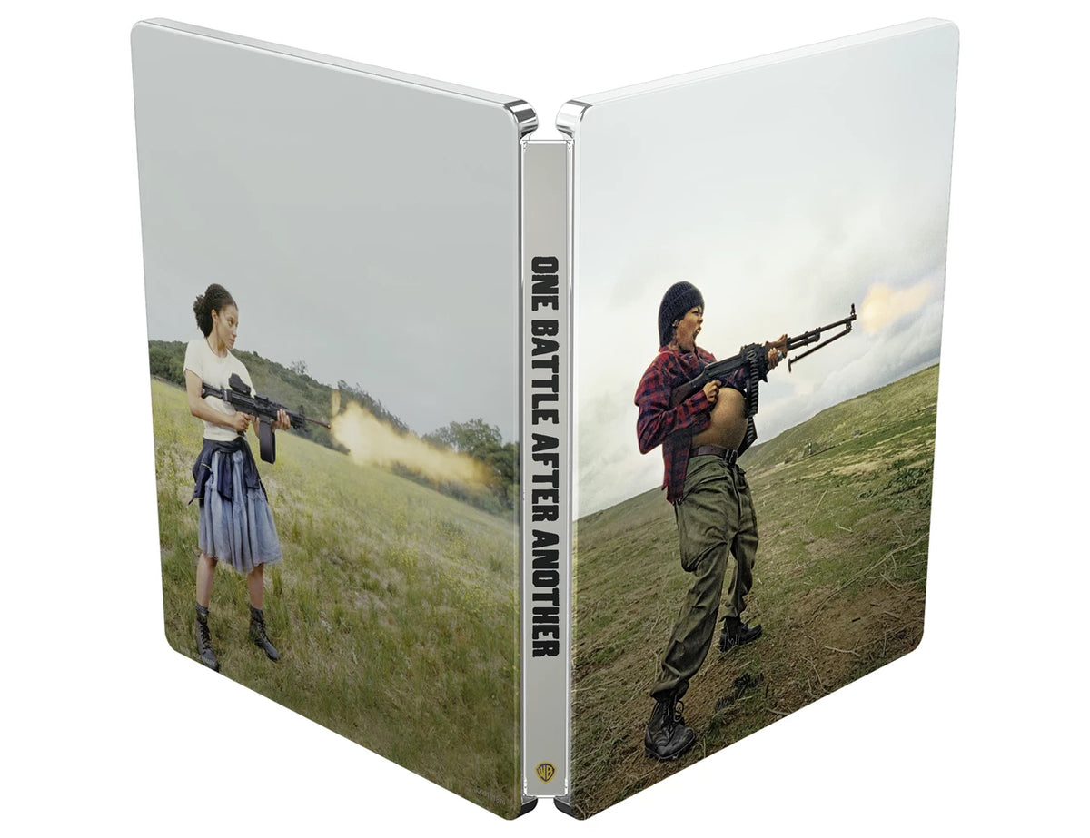 One Battle After Another Limited Edition Steelbook (UK) 4K Ultra HD + Blu-Ray (Region Free)
