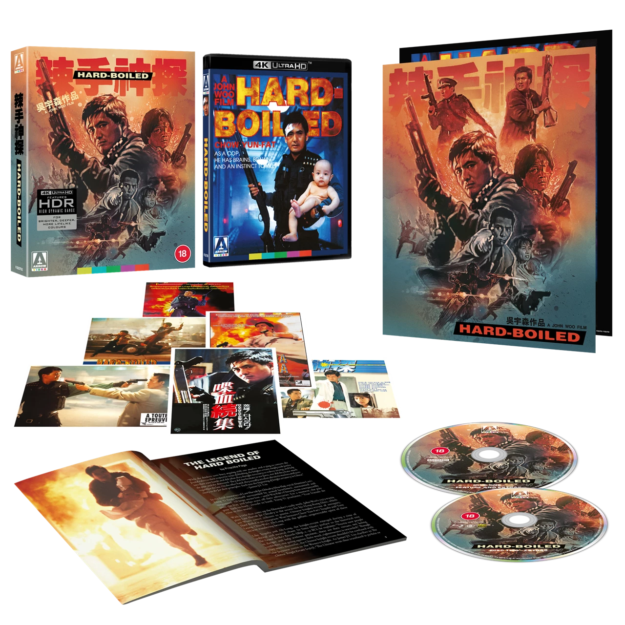 PRE-ORDER: Hard Boiled Limited Edition 4K Ultra HD + Blu-Ray (Region B)